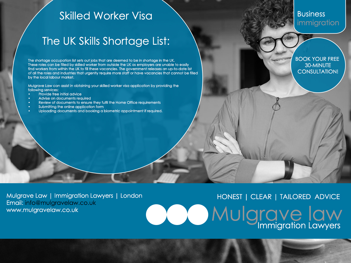 What is the Shortage Occupation List and what are the benefits of being